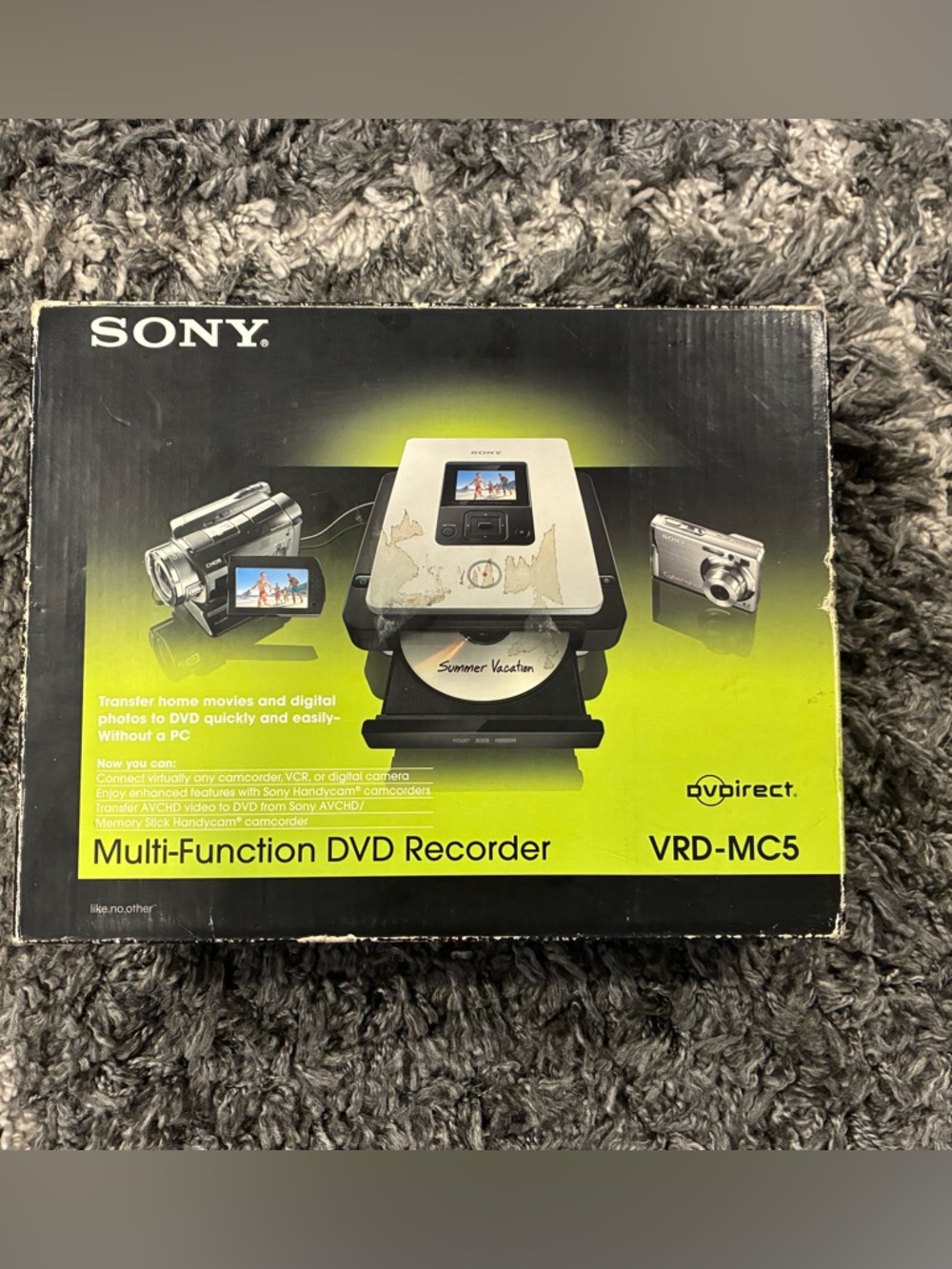 BRAND NEW Sony VRD-MC5 DVDirect Multi-Function DVD Recorder